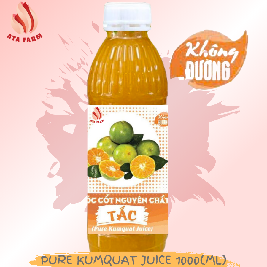 Nước cốt nguyên chất Tắc 1000(ml)