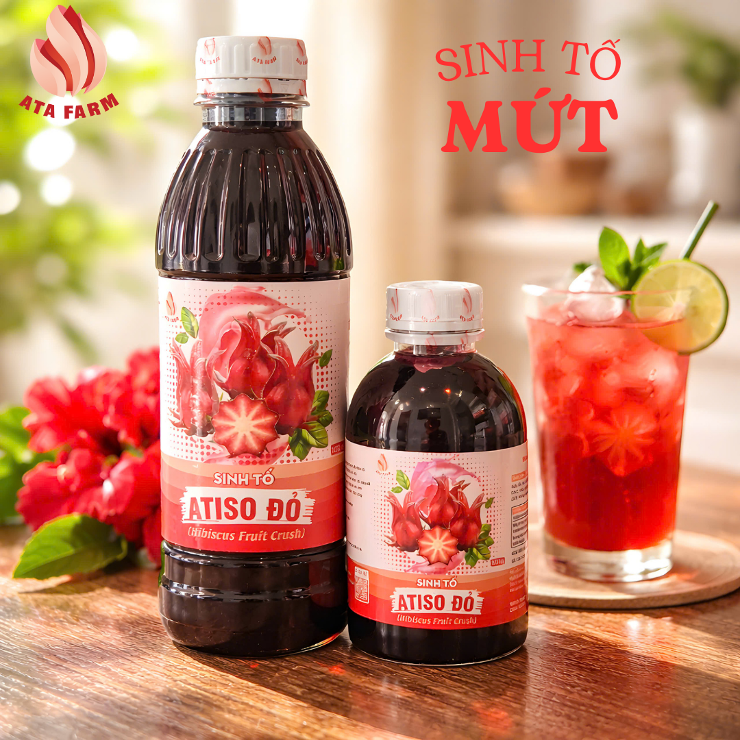 Sinh tố Atiso đỏ [680g & 1.000ml]