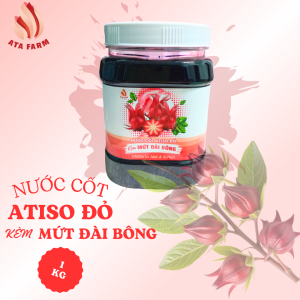 Nước cốt Atiso đỏ kèm Mứt đài bông 1(kg)