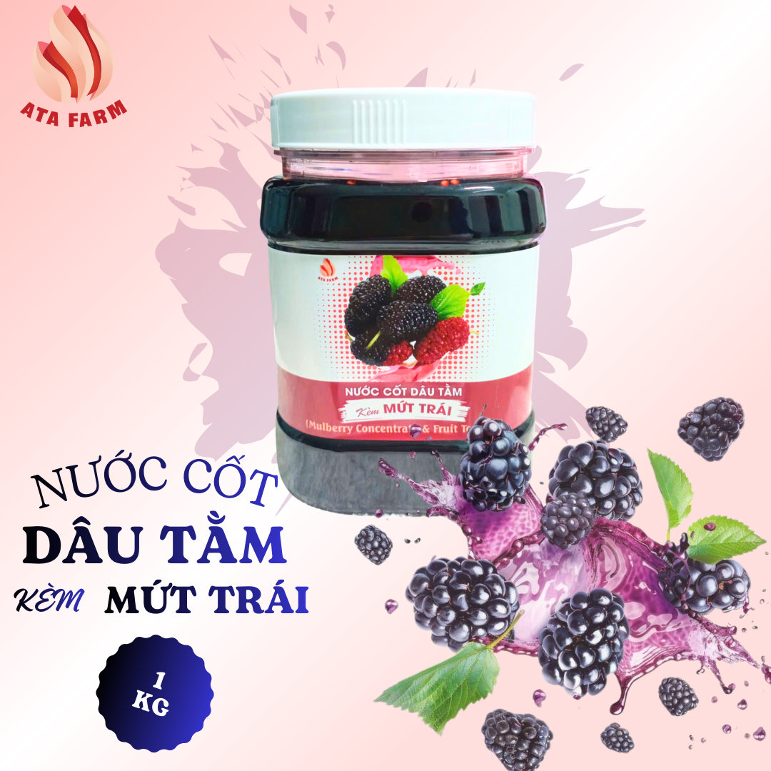 Nước cốt Dâu tằm kèm Mứt trái 1(kg)