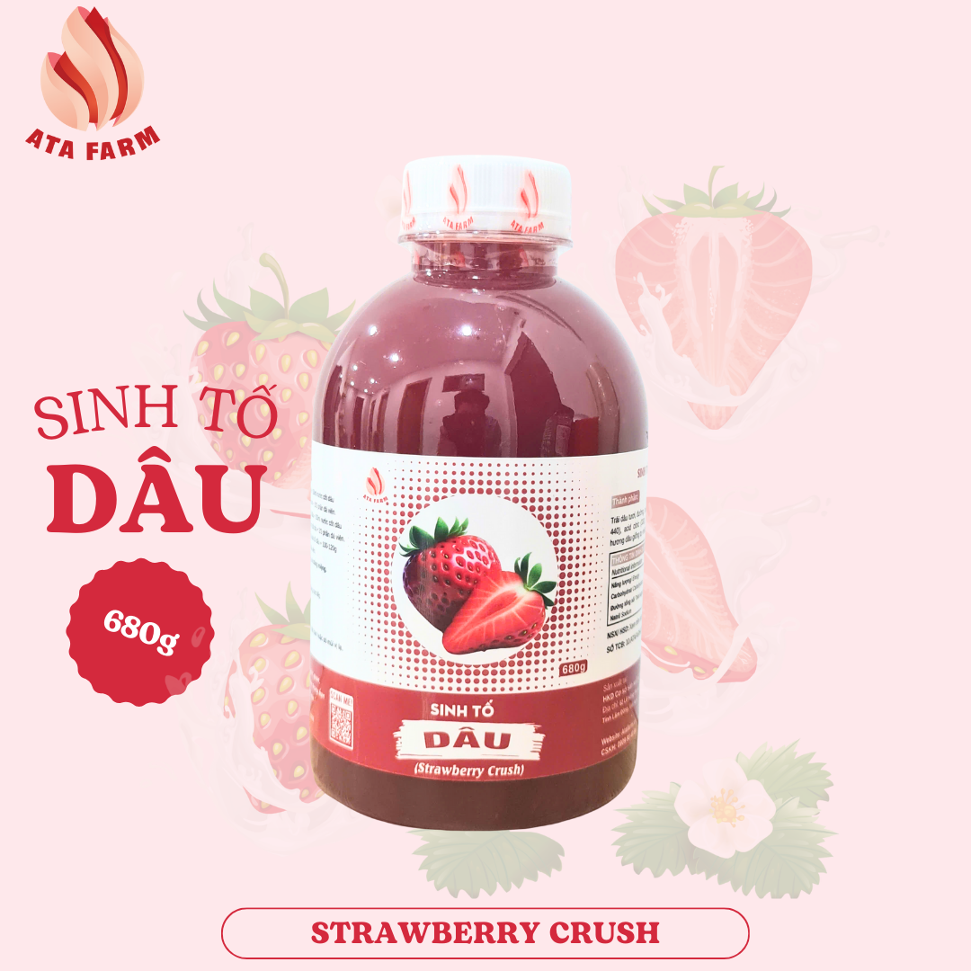 Sinh tố Dâu 680g