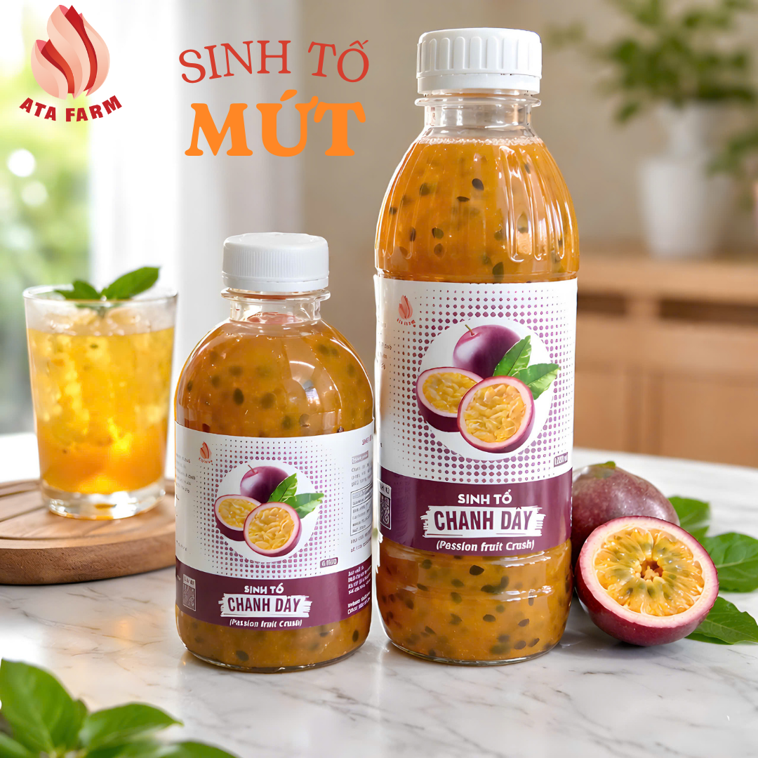 Sinh tố Chanh dây [680g & 1.000ml]