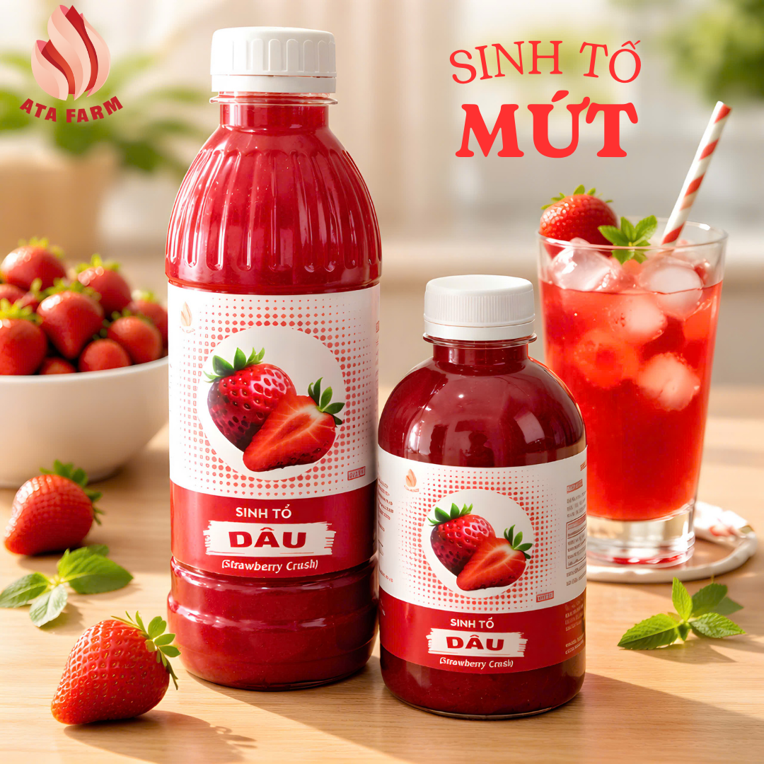 Sinh tố Dâu [680g & 1.000ml]